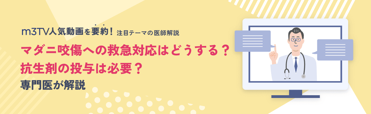 マダニ咬傷への救急対応はどうする?抗生剤の投与は必要?専門医が解説のメイン画像