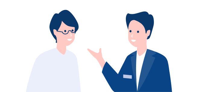 コンサルタントとの会話のイメージ